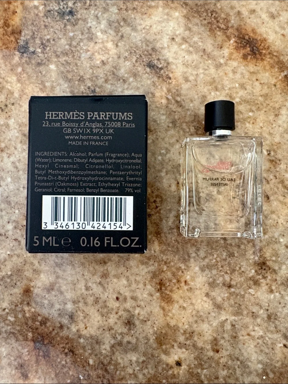 NIB Hermès Terre d'Hermès Travel Size